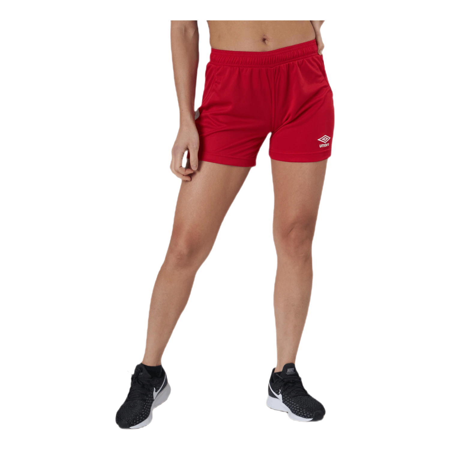 UMBRO UX Elite Shorts White/Red 3 UMBRO UX Elite Shorts White/Red