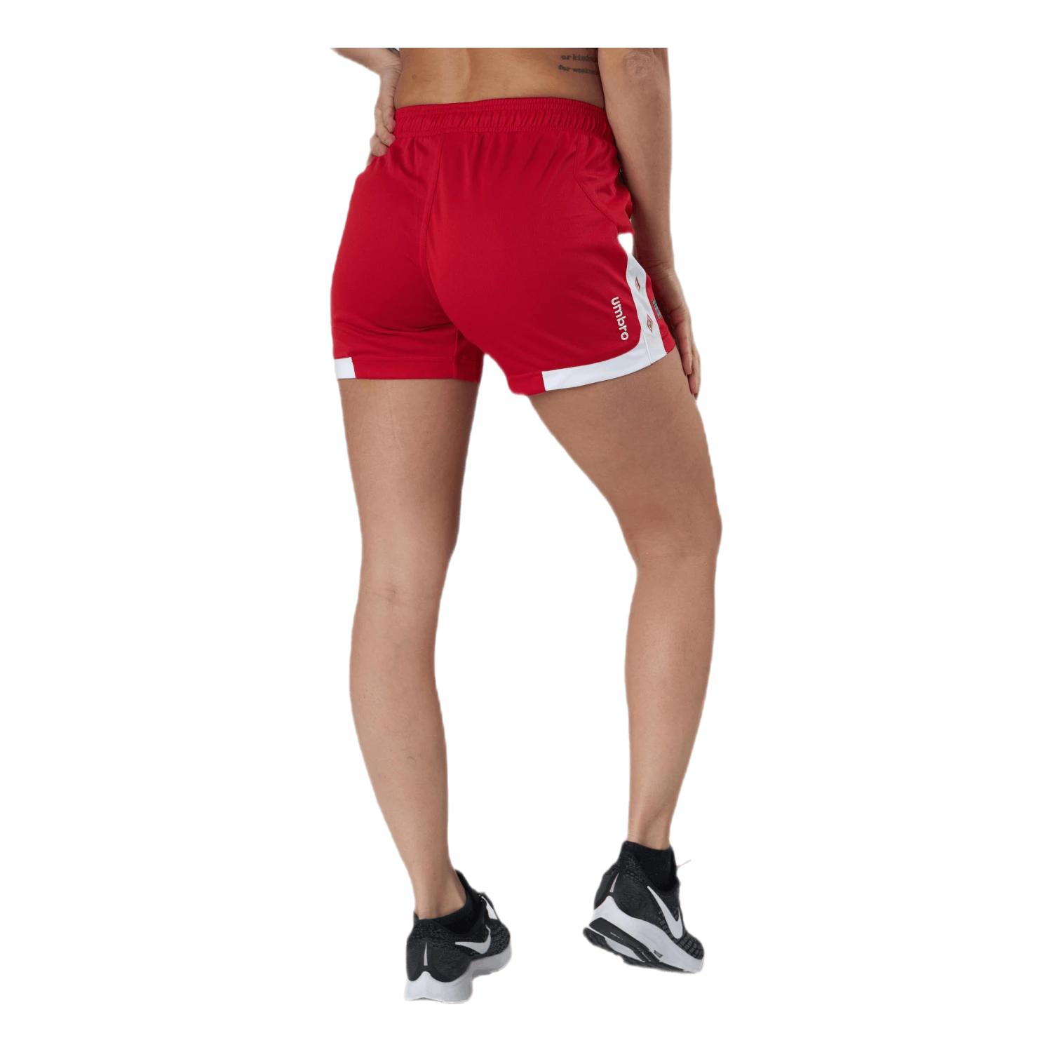 UMBRO UX Elite Shorts White/Red 5 UMBRO UX Elite Shorts White/Red - Image 3