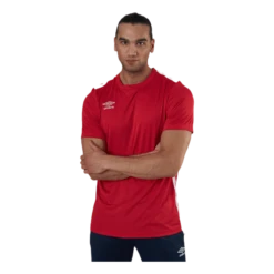 UMBRO UX Elite Training Tee White/Red