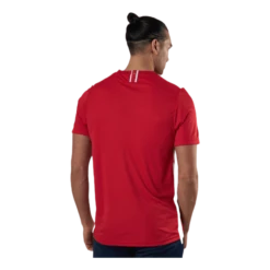 UMBRO UX Elite Training Tee White/Red -Sport Fashion 09396 01 003