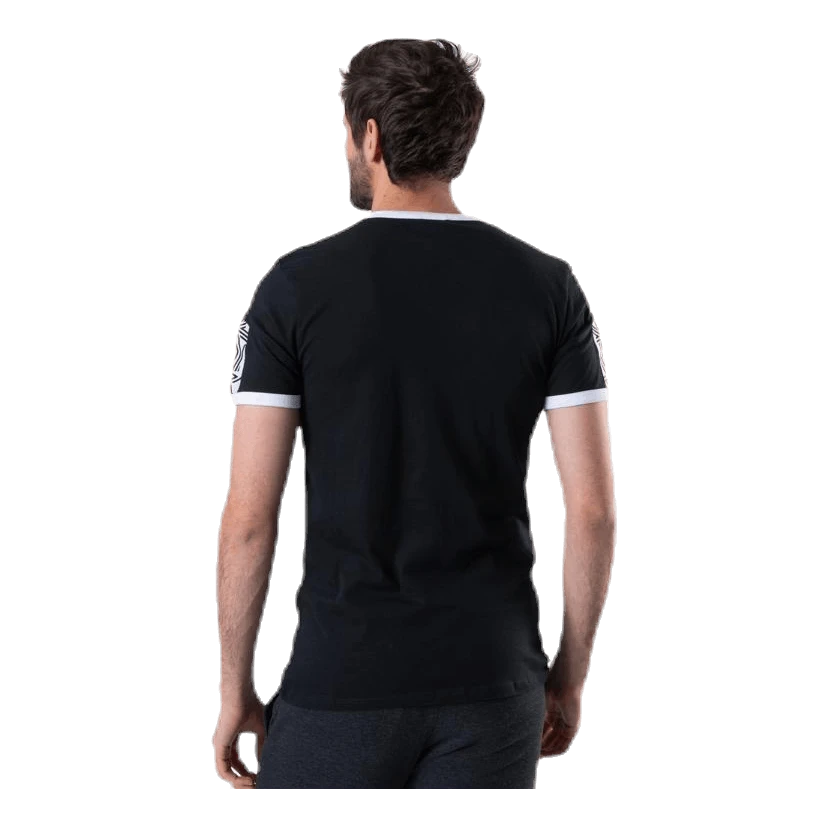 UMBRO Ringer Taped Logo Tee Black 5 UMBRO Ringer Taped Logo Tee Black - Image 3