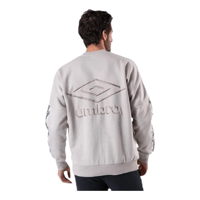 UMBRO Taped Drop Shoulder Sweat Beige 7 UMBRO Taped Drop Shoulder Sweat Beige - Image 5