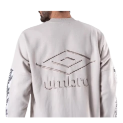 UMBRO Taped Drop Shoulder Sweat Beige 15 UMBRO Taped Drop Shoulder Sweat Beige -Sport Fashion 5057807256166 007 feb005831f7a45a2bfd72ba51377307c