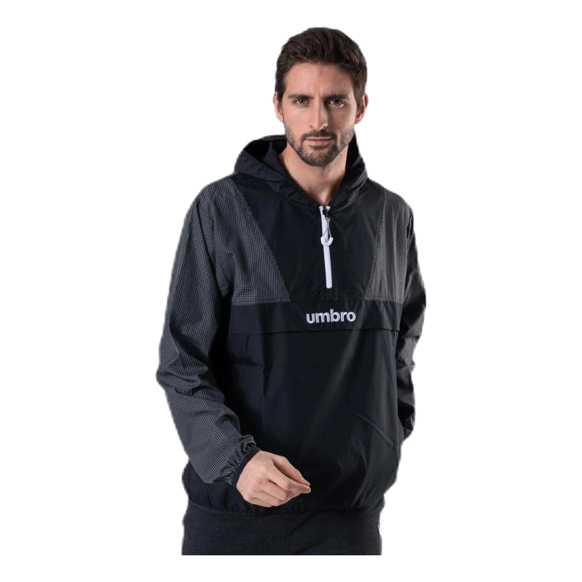 UMBRO Diamond Reveal Cagoule Black 4 UMBRO Diamond Reveal Cagoule Black - Image 2