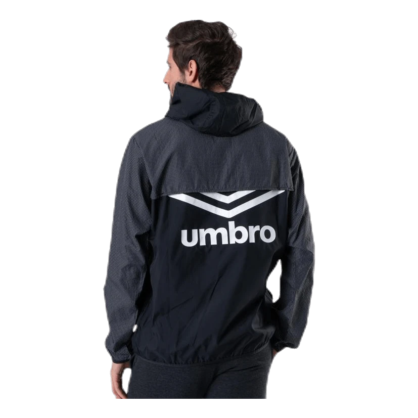 UMBRO Diamond Reveal Cagoule Black 5 UMBRO Diamond Reveal Cagoule Black - Image 3
