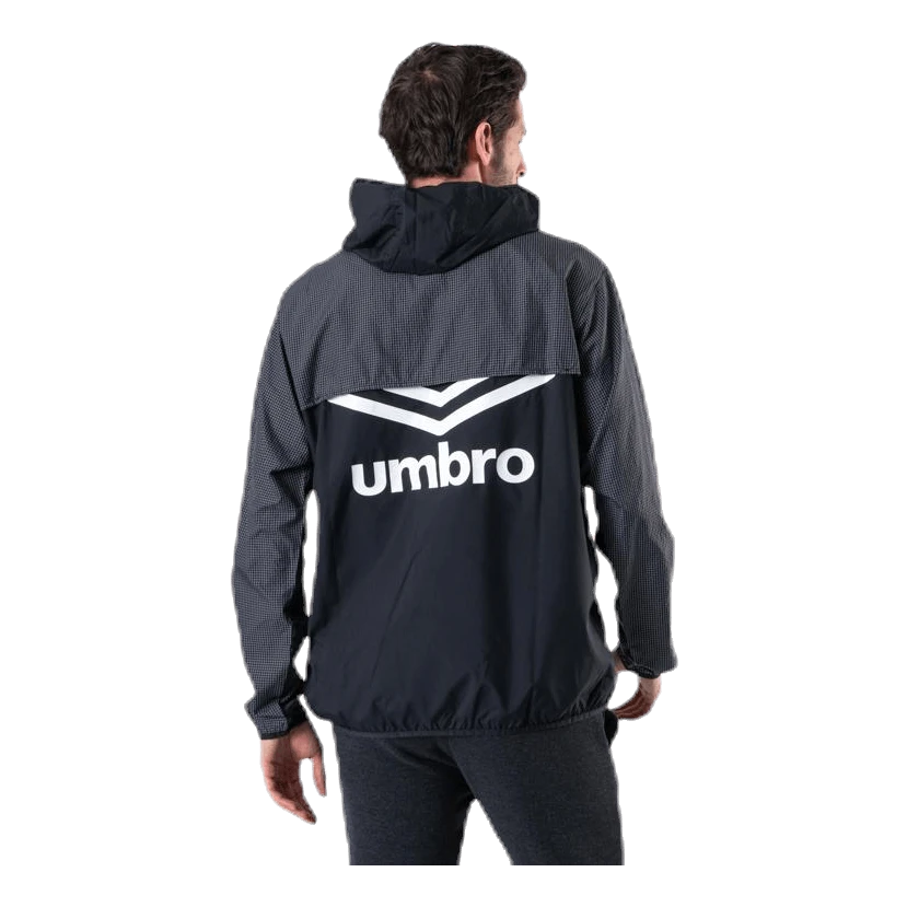 UMBRO Diamond Reveal Cagoule Black 6 UMBRO Diamond Reveal Cagoule Black - Image 4