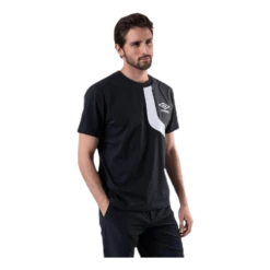 UMBRO Diamond Cut Pocket Tee Black -Sport Fashion 5057807267377 007 73d57c8f294c44c0a69d5a17baf9face