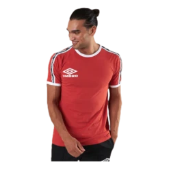 UMBRO Ringer Tee Red