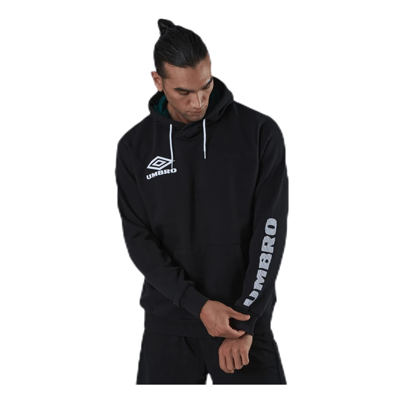 UMBRO Sleeve Print Hoodie Black 6 UMBRO Sleeve Print Hoodie Black - Image 4