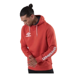 UMBRO Sleeve Print Hoodie Red -Sport Fashion 5057807521318 004 7e1ae348b8cd435a811bee6ff4ef51d8