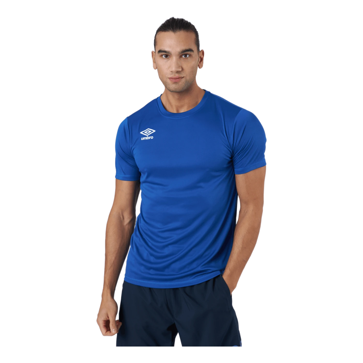 UMBRO Core Poly Tee Blue 4 UMBRO Core Poly Tee Blue - Image 2