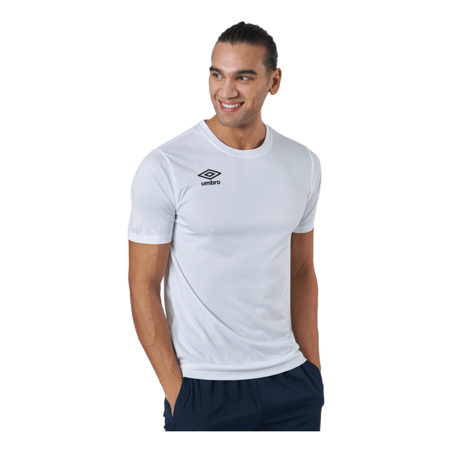 UMBRO Core Poly Tee White 4 UMBRO Core Poly Tee White - Image 2