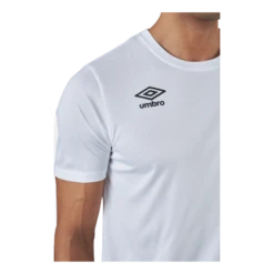 UMBRO Core Poly Tee White 9 UMBRO Core Poly Tee White -Sport Fashion 60540 16 004