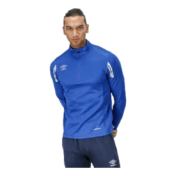 UMBRO Core Sweat Half Zip Blue