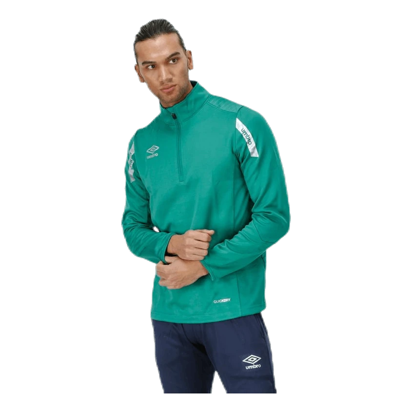 UMBRO Core Sweat Half Zip Green 3 UMBRO Core Sweat Half Zip Green