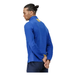 UMBRO Core Sweat Half Zip Blue/Yellow -Sport Fashion 7050952276599 005 3245288a989642fe9b1e1ac192eee6e2