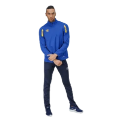 UMBRO Core Sweat Half Zip Blue/Yellow -Sport Fashion 7050952276599 007 a93b8fa783f34d70a6d5383de7d7ba3a