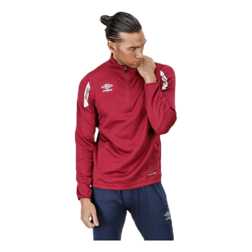 UMBRO Core Sweat Half Zip Red 3 UMBRO Core Sweat Half Zip Red