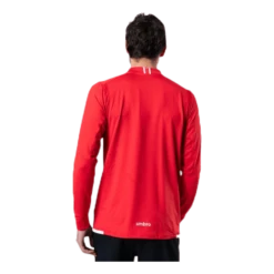 UMBRO UX Elite Halfzip Top White/Red -Sport Fashion 7050952641335 003 d0b38ff19c214354bdb384d2e5ac0c2c