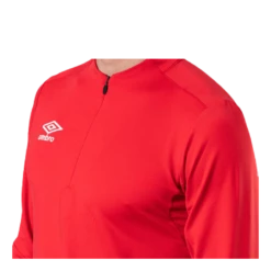 UMBRO UX Elite Halfzip Top White/Red -Sport Fashion 7050952641335 006 a409b7efe8a54720865952ad29932ba2