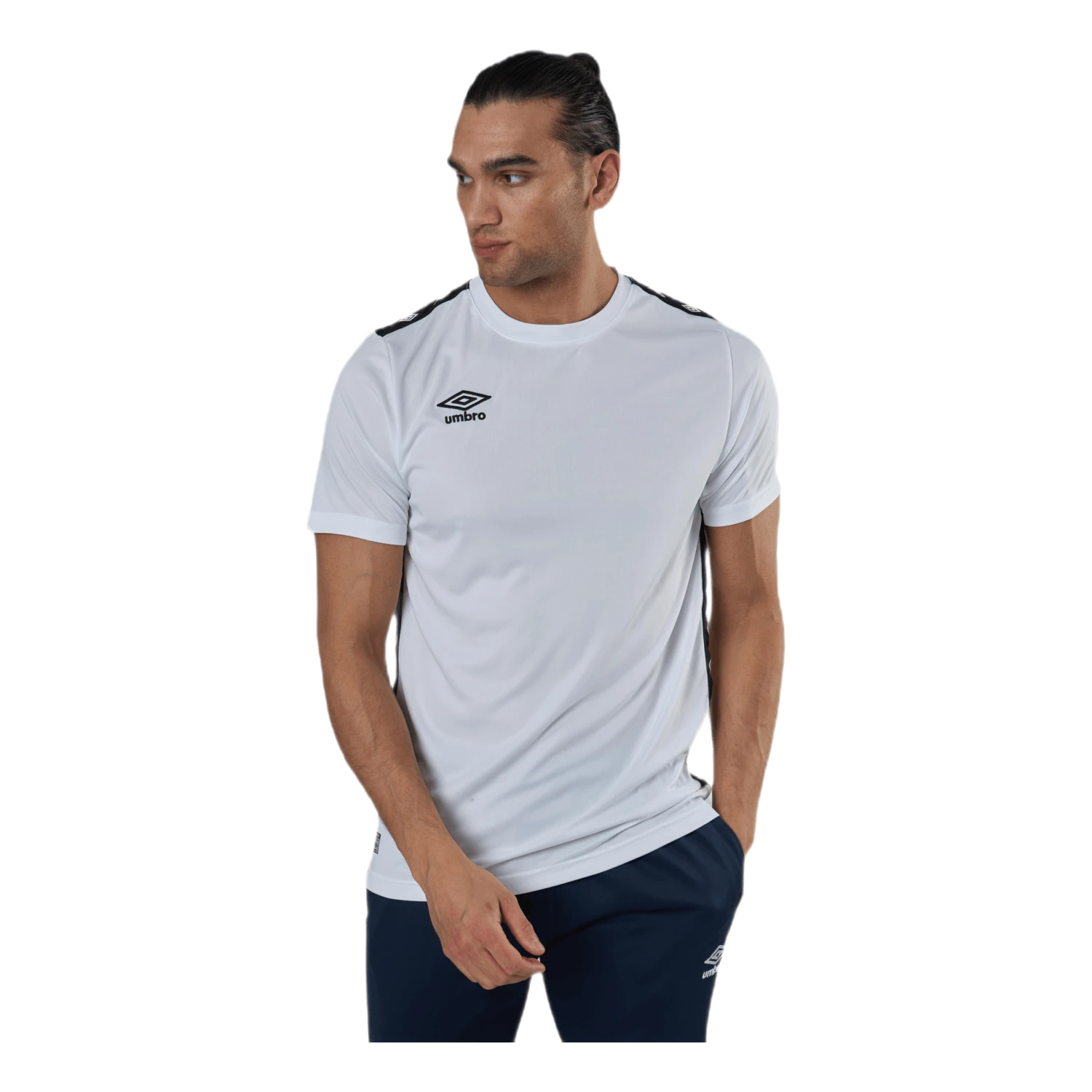 UMBRO UX Elite Training Tee White/Black 3 UMBRO UX Elite Training Tee White/Black