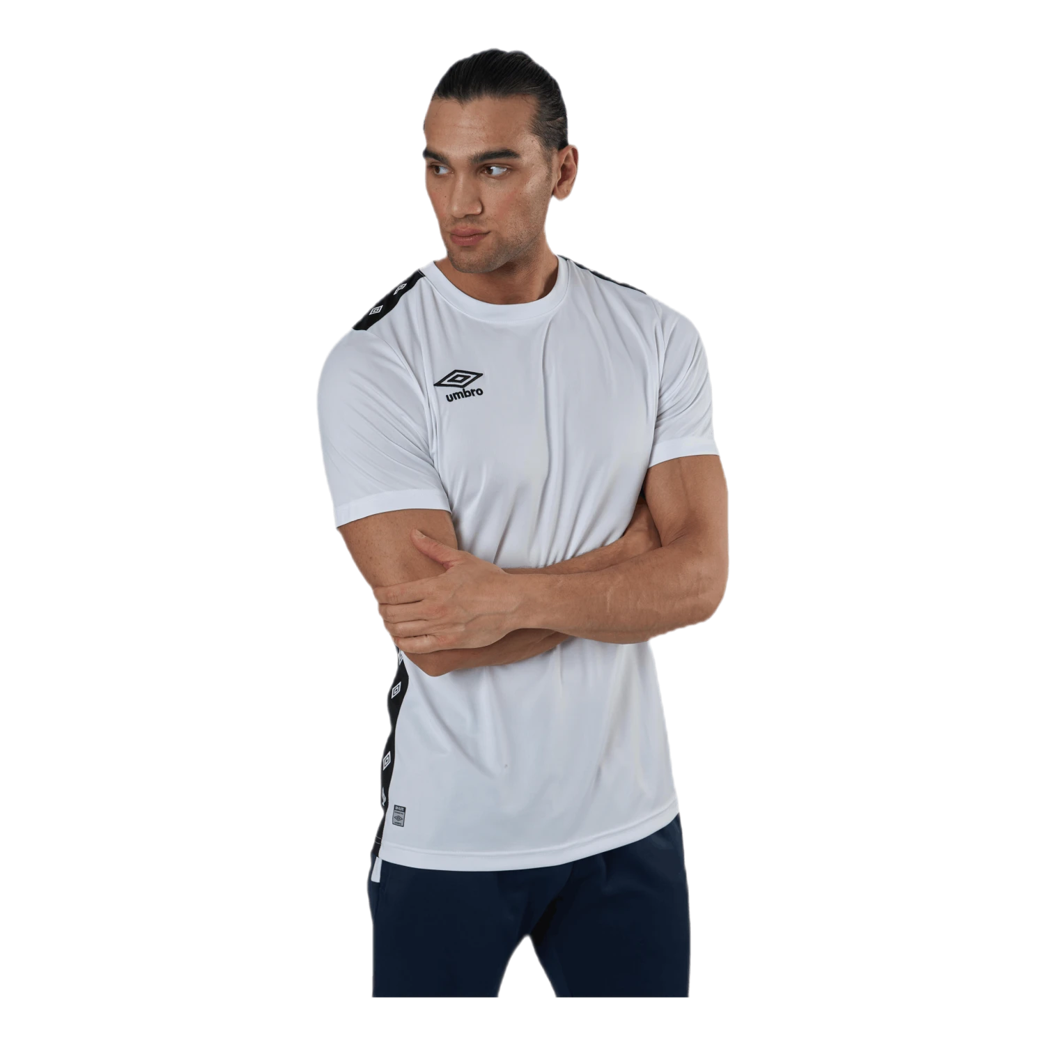 UMBRO UX Elite Training Tee White/Black 4 UMBRO UX Elite Training Tee White/Black - Image 2