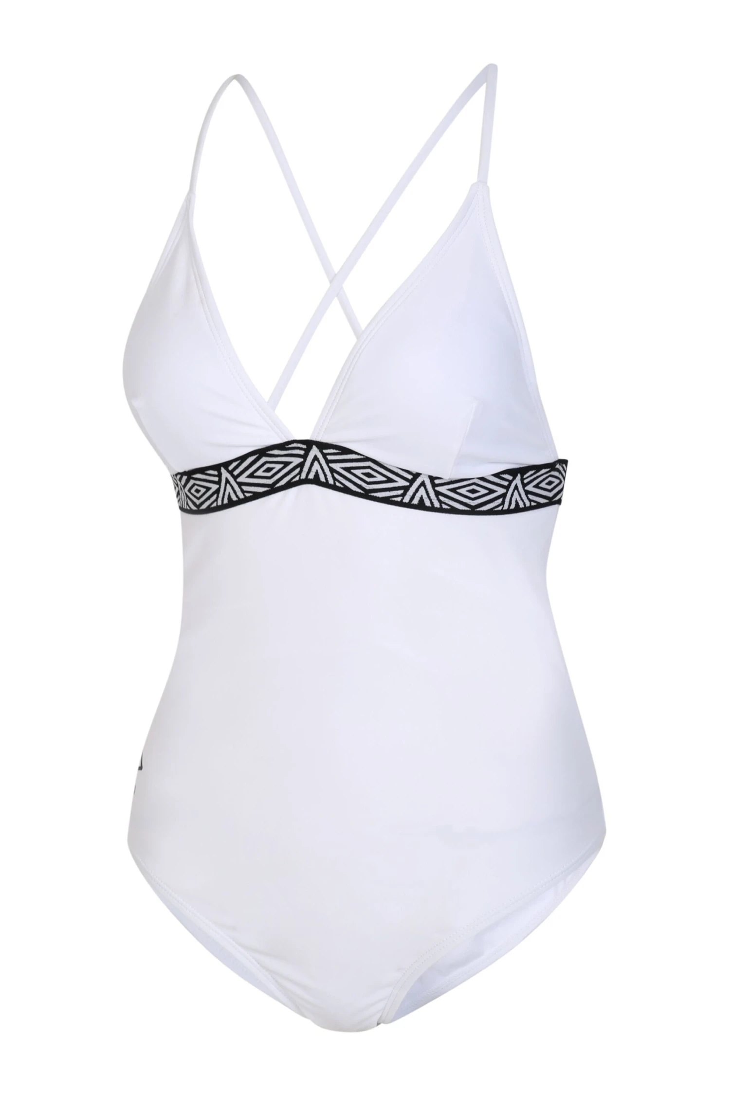 Umbro Crossback Taped White Swimsuit 7 Umbro Crossback Taped White Swimsuit - Image 5