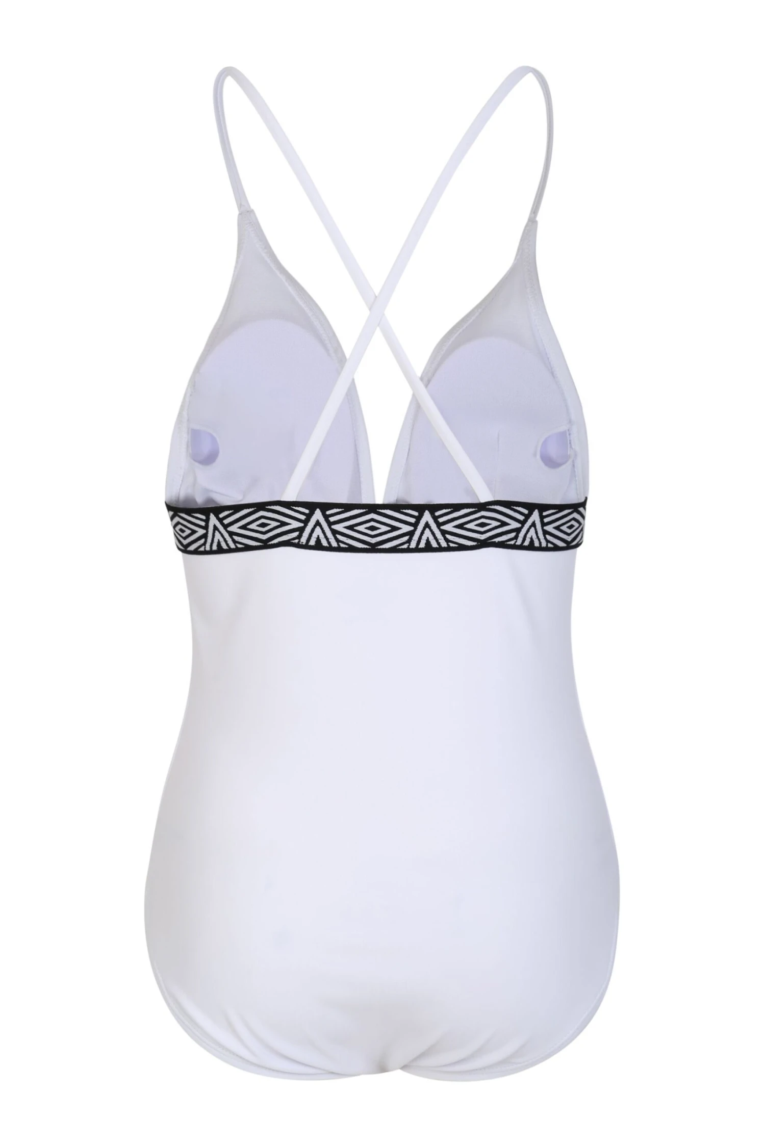 Umbro Crossback Taped White Swimsuit 8 Umbro Crossback Taped White Swimsuit - Image 6