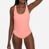 Umbro Pink Taped Racerback Swimsuit