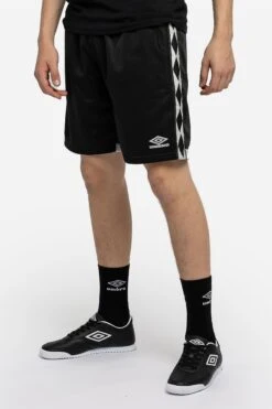 Umbro Diamond Taped Tricot Black Shorts
