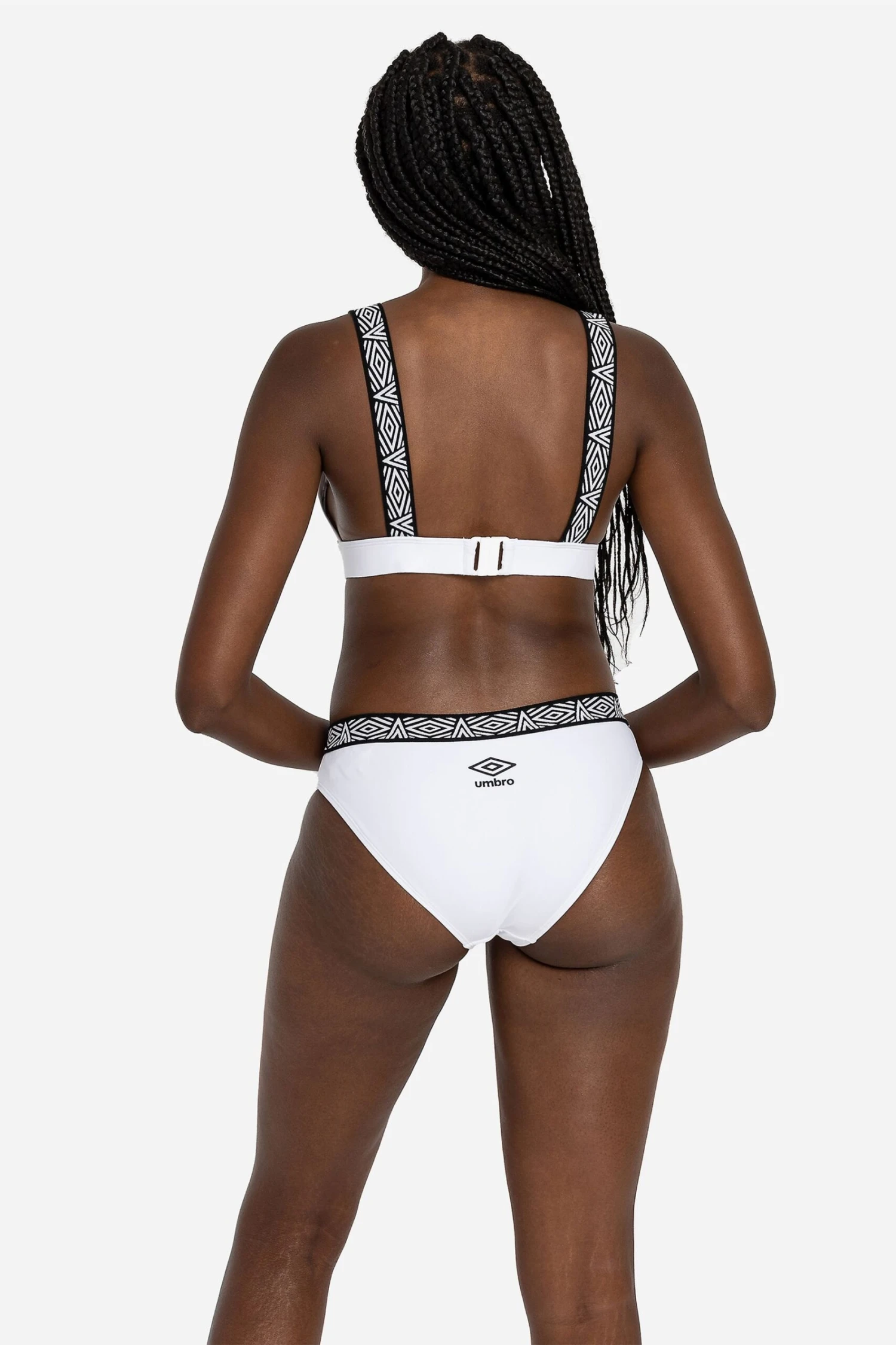 Umbro Taped White Bikini 4 Umbro Taped White Bikini - Image 2