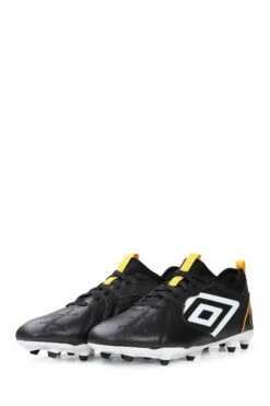 Umbro Tocco II Club Firm Ground Black Football Boots -Sport Fashion C47465s4