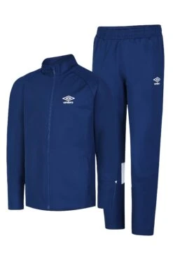 Umbro Junior Blue Total Training Knitted Tracksuit