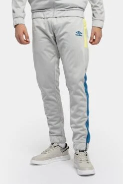 Umbro Grey Diamond Knitted Poly Colourblock Tracksuit -Sport Fashion C62829s10