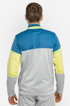 Umbro Grey Diamond Knitted Poly Colourblock Tracksuit -Sport Fashion C62829s8