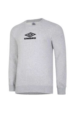 Umbro Grey Diamond Logo Sweatshirt -Sport Fashion C64195s5