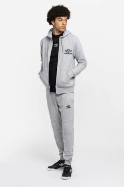 Umbro Grey Diamond Zip Through Hoodie 10 Umbro Grey Diamond Zip Through Hoodie -Sport Fashion C77374s3