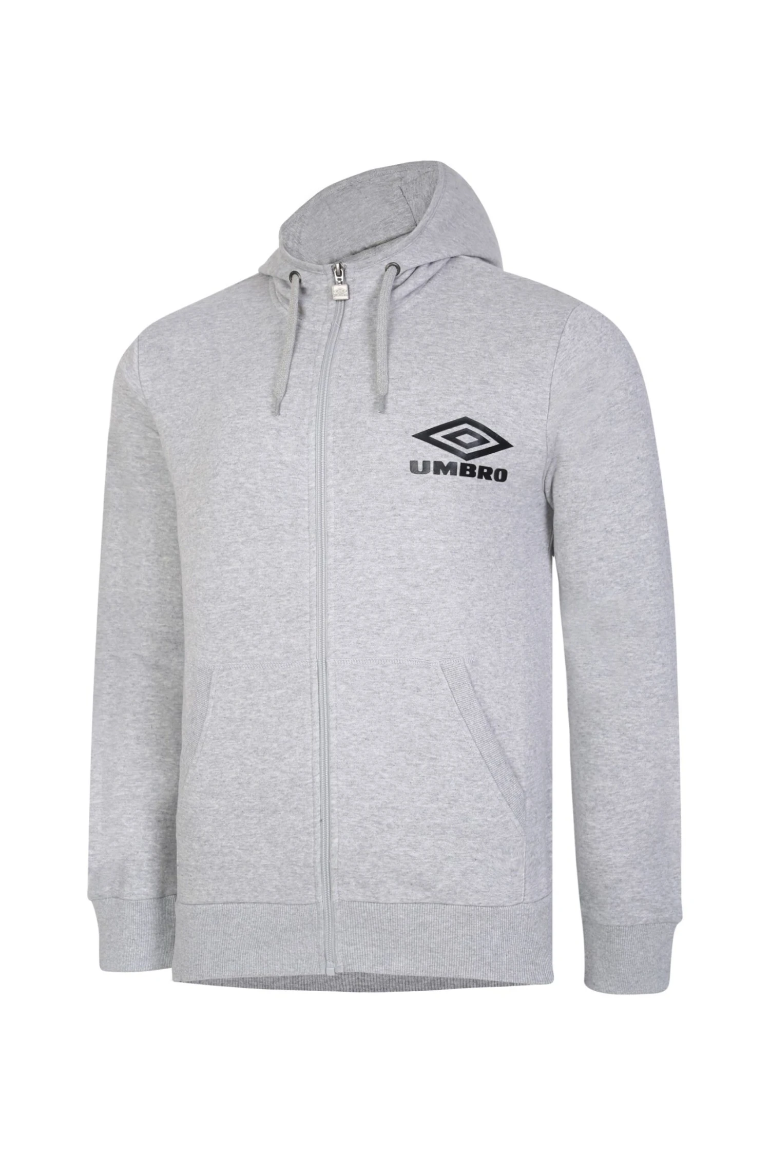 Umbro Grey Diamond Zip Through Hoodie 7 Umbro Grey Diamond Zip Through Hoodie - Image 5