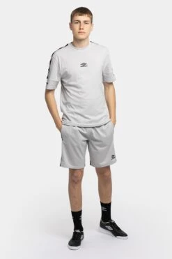 Umbro Grey Diamond Taped Tricot Shorts 10 Umbro Grey Diamond Taped Tricot Shorts -Sport Fashion C95386s3