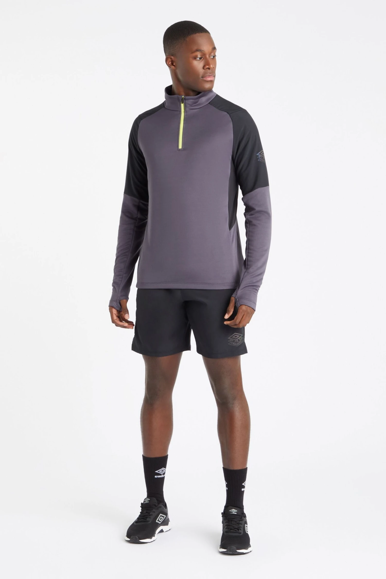 Umbro Pro Training Hybrid 1/2 Zip Top 5 Umbro Pro Training Hybrid 1/2 Zip Top - Image 3