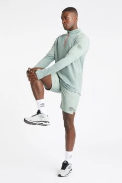 Umbro Pro Training Hybrid 1/2 Zip Top -Sport Fashion D33810s3
