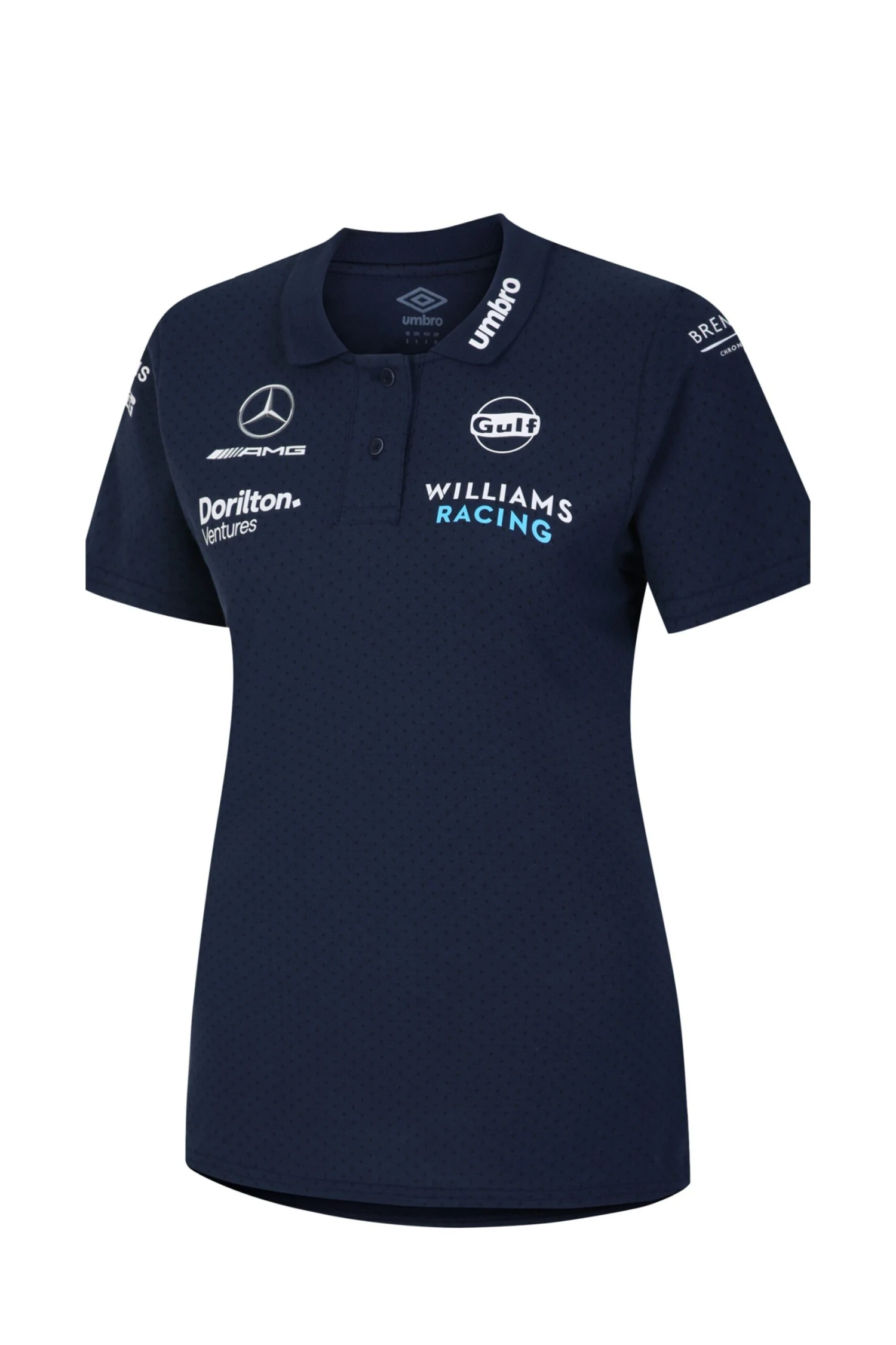 Umbro Womens Williams Racing CVC Media Polo Shirt
