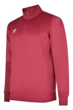 Umbro Junior Half Zip Poly Sweatshirt