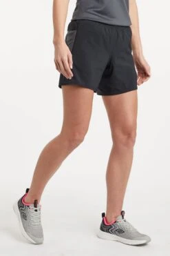 Umbro Womens Black Pro Training Gym Shorts 10 Umbro Womens Black Pro Training Gym Shorts -Sport Fashion U42217s3