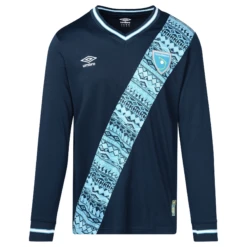 Umbro 2023-24 Guatemala Away Long-Sleeve Jersey - Navy