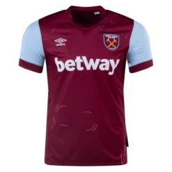Umbro 2023-24 West Ham Men's Stadium Home Jersey